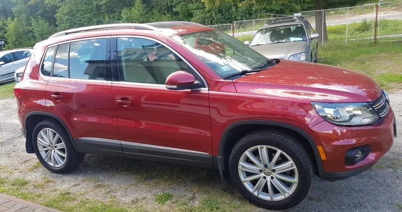 Volkswagen Tiguan cena 61500 przebieg: 139893, rok produkcji 2015 z Wielichowo małe 121
